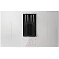 - piano cottura wh / f / 83 a induzione 4 zone cottura da 83 cm con cappa filtrante colore bianco
