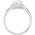 anello silver elegance argento rodiato cubic zirconia collezione silver elegance misura 52 bianco