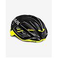 casco protone nero giallo fluo s