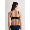reggiseno triangolo tiziana in pizzo donna blu taglia 3c