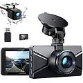 2. 5k doppia dashcam scheda sd 32g dash cam auto ips 3 con grandangolo di 310° 1440p+1080p fhd