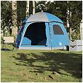 - tenda familiare igloo per 6 persone blu impermeabile