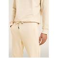 pantaloni sportivi in cotone con taschino posteriore white swan uomo extra large
