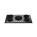 la germania p905claggn piano cottura nero da incasso 90 cm gas 5 fornello(i)