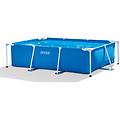piscina rectangular framequadrata blu 220x150x60cm 28270