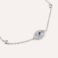 bracciale silver moments argento rodiato cubic zirconia collezione silver moments bianco