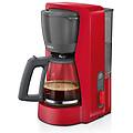 tka3m134 mymoment macchina da caffe' americano con serbatoio dell'acqua rimovibile rosso