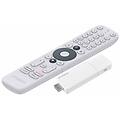 forte leap-air google tv stick hdmi ultrahd 4k hdr10+ h. 265/hevc dolby audio bianco