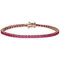 bracciale tennis silver rainbow argento rosa cubic zirconia collezione silver rainbow rosa