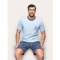 pigiama corto sea club / azzurro / xl azzurro