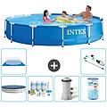 - piscina fuori terra in giro 366x76 cm blu include accessori coordinati a1600