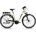 28 bici elettrica city v-tron rack bosch active line 400 wh 7 velocità shimano
