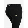 pantaloni push up wr. up superskinny a clessidra in cotone nero donna xxs