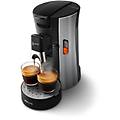 cafetière à dosette senseo select csa250/11 1450 w noir et argent