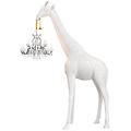 giraffe in love xl indoor lampada in fibra di vetro