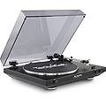 techniplayer lp 200 giradischi con trasmissione a cinghia nero argento