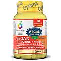 naturals srl colours of life vegan 12 vitamine + 3 minerali 60 compresse integratore per il sistema