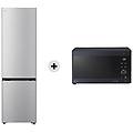 offerta kit esclusivo frigorifero combinato fit & max 60cm classe a + microonde neochef 25 litri