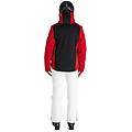 rh+ olympia m giacca da sci uomo black/red xl