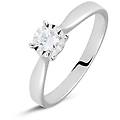 anello solitario diamotion oro bianco diamante collezione diamotion misura 50 oro bianco