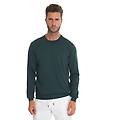 pullover girocollo verde