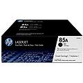 confezione da 2 cartucce originali di toner nero laserjet 85a