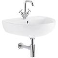 lavabo colibrì 65 cm monoforo sospeso bianco lucido (500. 900. 00. 1)