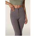 pantaloni wr. up vita alta con zip e cuciture centrali shark donna large
