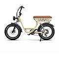onesport w77 bicicletta elettrica motore 250w 48v18ah freni idraulici beige