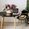 milanihome. it tavolo da interno di design scandinavo in plastica e legno diam nero 80 x 75 x 80 cm