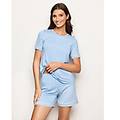 pantalone corto pigiama daily con tencel modal / celeste / s celeste
