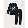 pigiama lungo in cotone bambini milano cortina 2026 / blu notte / 6 blu notte