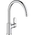 miscelatore lavello startloop cromo bocca alta ad arco cartuccia ø 28 mm 31374001