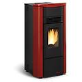 - stufa a pellet giusy plus rivestimento in acciaio verniciato potenza termica 8 kw 230 m3