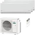 condizionatore serie kn wifi trial split 7000+7000+7000 btu inverter a+++ wifi unità esterna