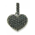 ciondolo cuore donna oro bianco gl100218