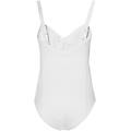 body con scollatura a v sulla schiena white donna small