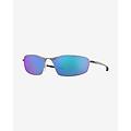 occhiali whisker satin chrome con lenti prizm sapphire polarized