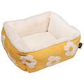 cuccia per cani e gatti flower quadrato ca. l 47 x p 47 x h 21 cm