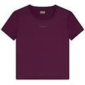 t-shirt comfort fit con maniche corte in tessuto tecnico