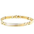 bracciale uomo oro giallo bianco gl101239