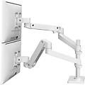 supporto monitor scrivania 27'' bianco alluminio lx pro series 45-690-290