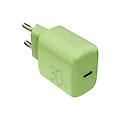 caricatore da rete putcusbc30wdygrn17-verde