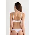 reggiseno a balconcino sofia in microfibra ultralight donna bianco taglia 3e