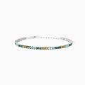 gioielli bracciale tennis con zirconi colorati tennis club