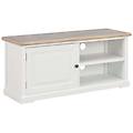 - mobile porta tv bianco 90x30x40 cm in legno