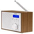 - dab-46white radio internet analogico e digitale marrone bianco