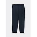 pantaloni lunghi in 100% lino uomo blu taglia l