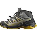 x ultra mid gtx j scarpe trekking bambino grey/yellow 36 eu