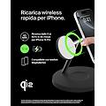boostcharge pro 3-in-1 qi2 15w wireless-nero